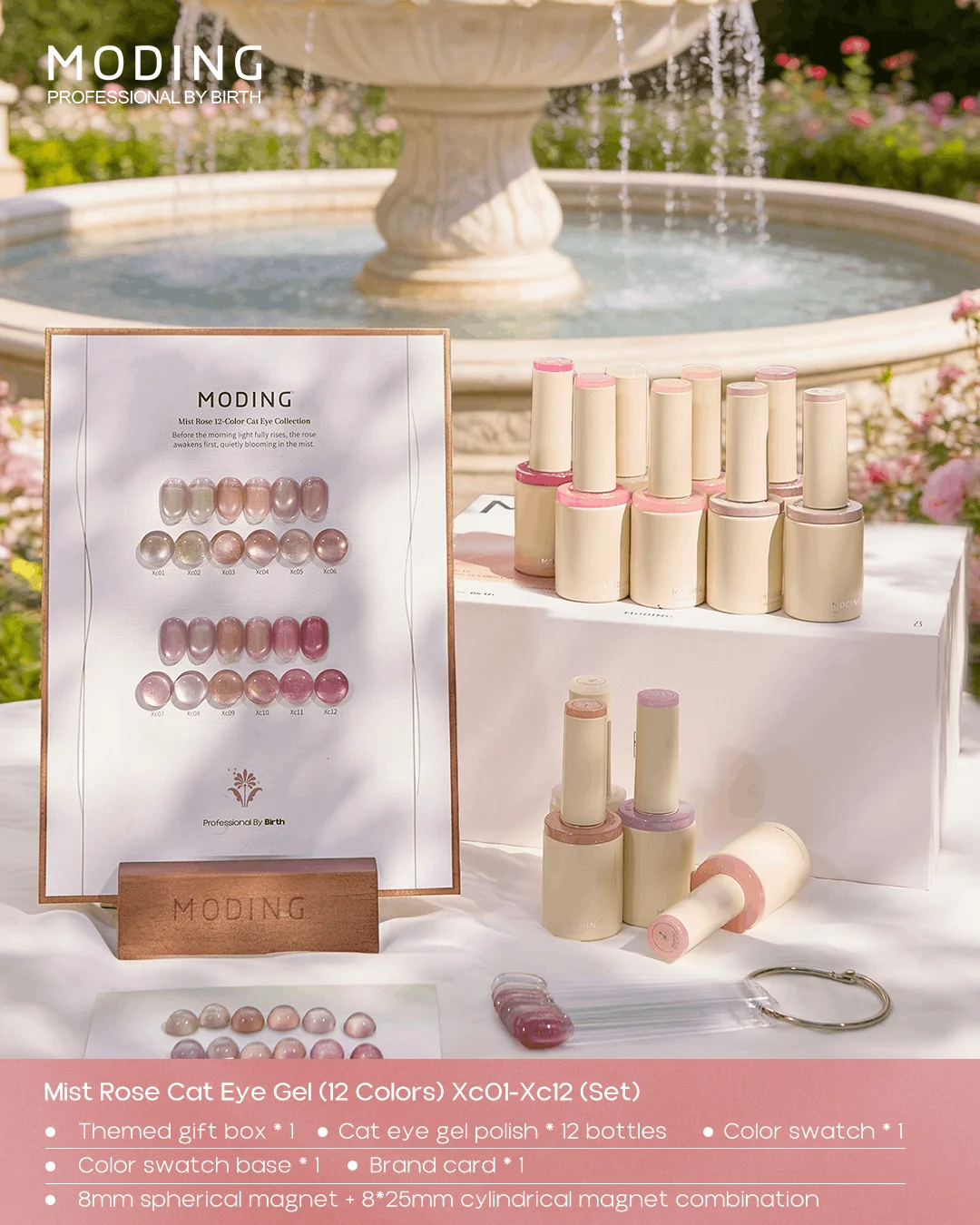 Mist Rose Cat Eye Gel Xc01-Xc12